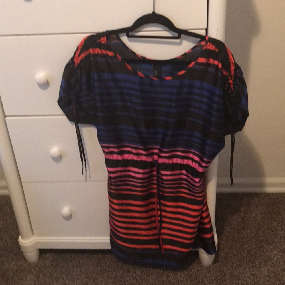 Striped Tunic Top